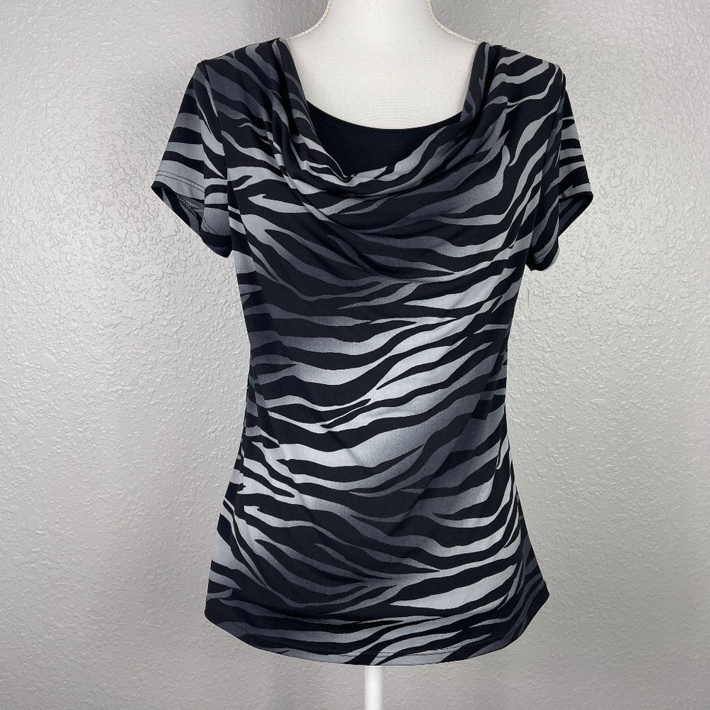 CDP & CO Zebra print blouse - M